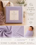 Le Carré de Sarah Léa™ – Couverture d’Emmaillotage Bébé Premium