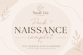 Pack Complet Naissance 3 en 1  – Débardeur de portage + Carré de Sarah Léa™ + Bandeau peau à peau